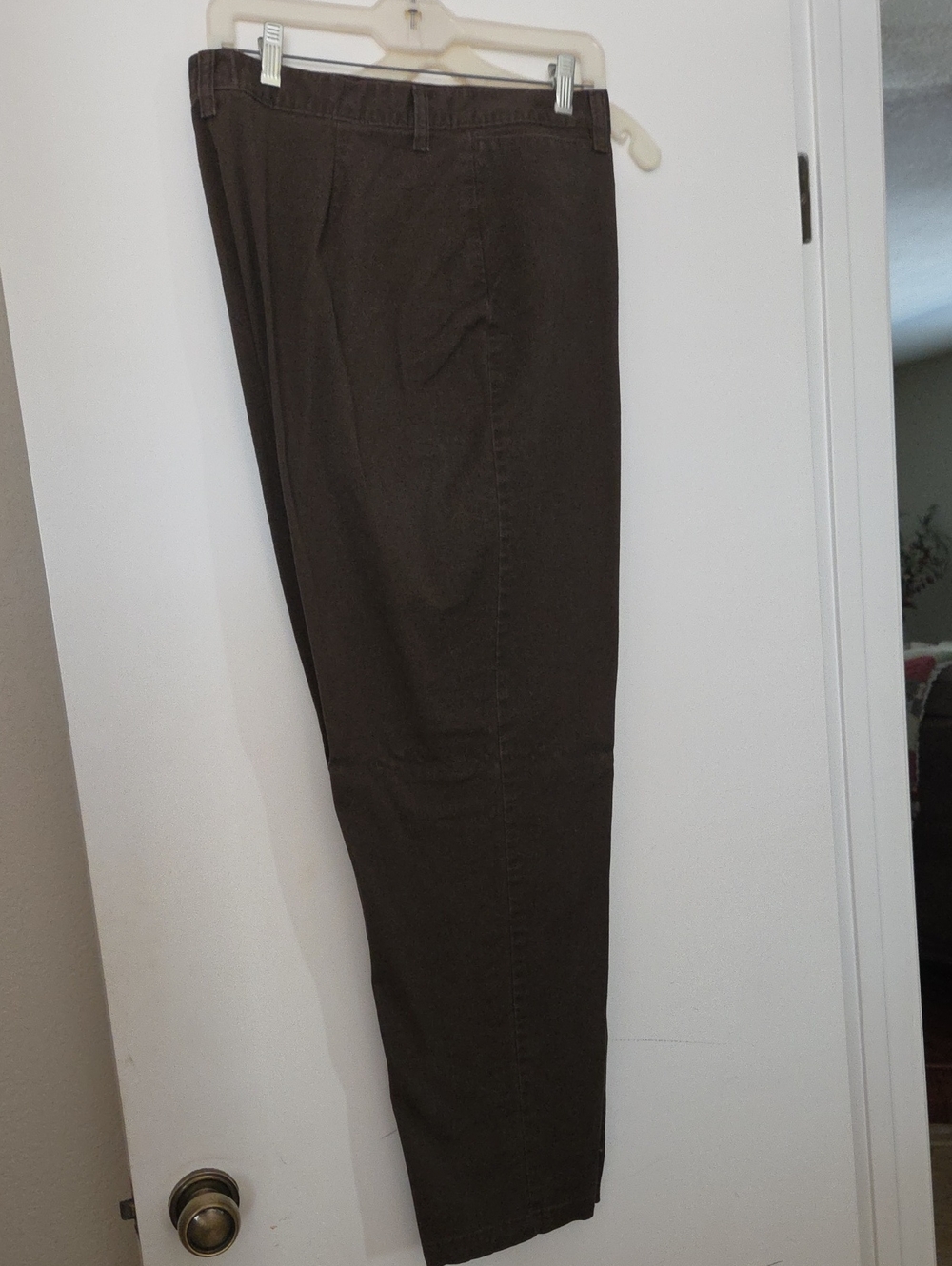 Rider By Lee Women's Brown Straight-Leg Pants